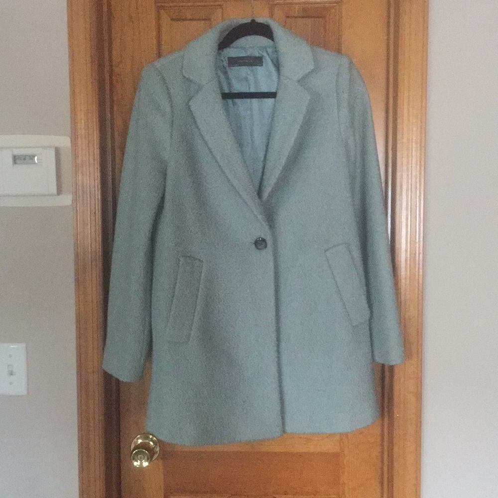 The Limited Brand Coat Jacket in Mint Green EUC